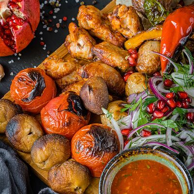 Сет из шашлыка №1 в Ресторан Воробьёвы Горы PREMIUM по цене 4025 ₽