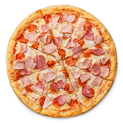 Пицца Четыре мяса в ЭКСПРЕССПИЦЦА по цене 1380 ₽