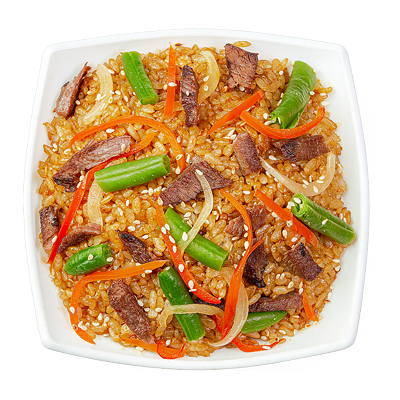 Wok острый с говядиной в Суши Wok по цене 619 ₽