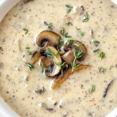 Крем-суп из шампиньонов в KAIF по цене 400 ₽