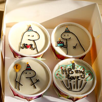 Cake to go mini HB my love в Chocoton по цене 2200 ₽