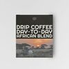 Набор кофе в дрип-пакетах Drip Coffee Day-to-Day Africa Blend в Surf Coffee X Val DIsere по цене 600