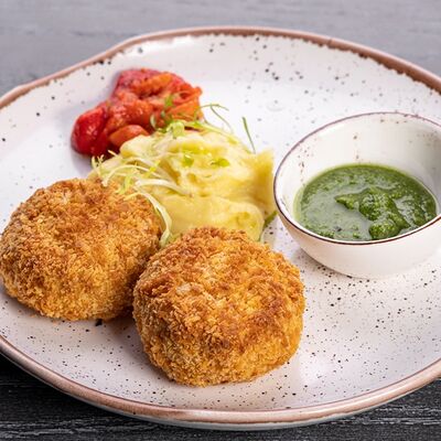 Хрустящая котлета из кролика в Only Wine по цене 1150 ₽