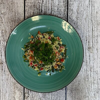 Салат Овощной с кус-кусом в Луна Рыба по цене 245 ₽