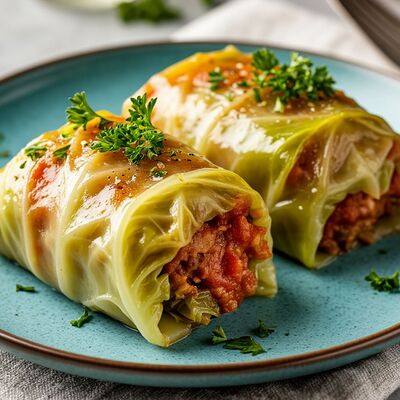 Голубцы овощные в Тейват по цене 480 ₽