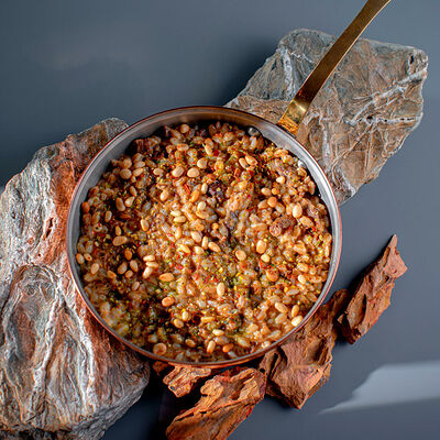 Перлотто с томленой говядиной в Чайхона №1 Васильчуки по цене 690 ₽