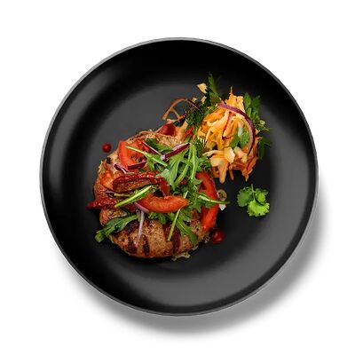 Рубленый стейк/ в Шашлыкоff по цене 720 ₽