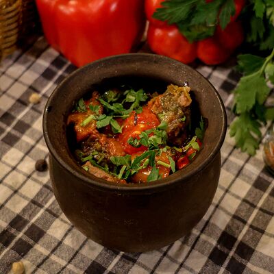 Чанахи с бараниной в Мзиани по цене 780 ₽