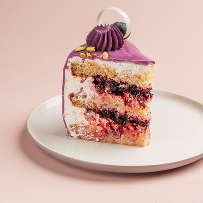 Черничные ночи (кусочек) в Кондитерская пекарня Варвара и Jerome по цене 248 ₽