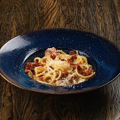 Паста Карбанара New-York в BeerLogovo по цене 480 ₽