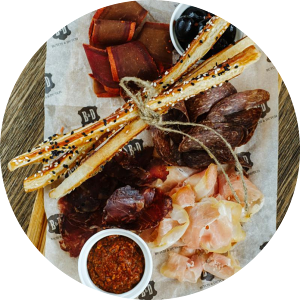 Вяленное мясо с аджикой в Butch&Dutch по цене 880 ₽