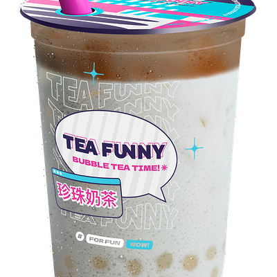 S Рафаэлло Фьюжн Милкшейк в Tea funny Bubble tea по цене 465 ₽