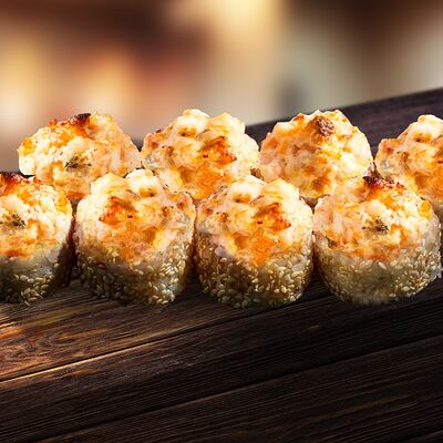 Ролл с креветкой и угрем в Суши Рай по цене 960 ₽