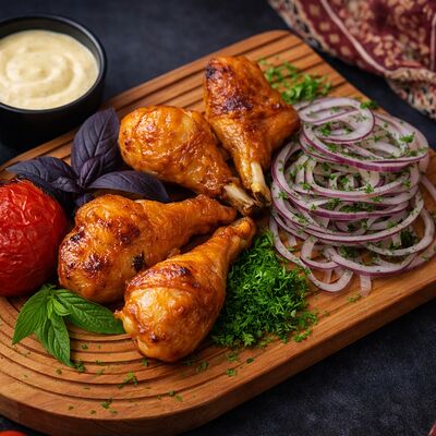 Шашлык из куриной голени в 17 шампуров по цене 2150 ₽