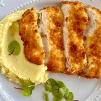 Куриный шницель в Mango
