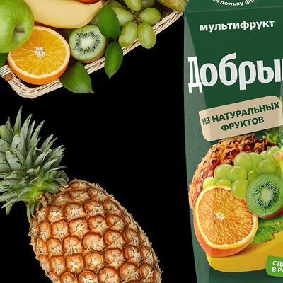 Сок Добрый Мультифрукт в Шах и Мат по цене 250 ₽