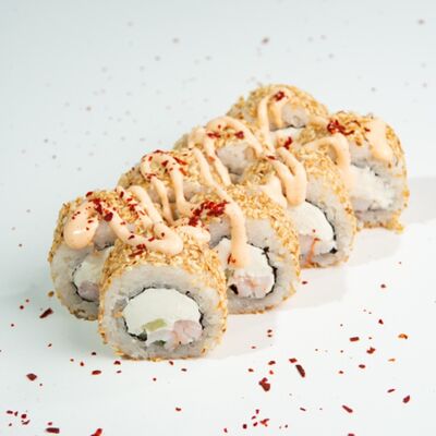 В кунжуте с креветкой (8 шт.) в ЁБИСАН по цене 939 ₽