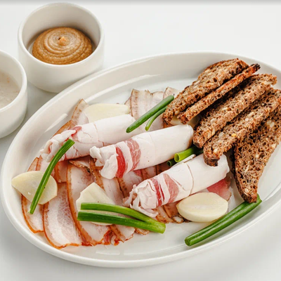 Ассорти из сала в Причал по цене 800 ₽