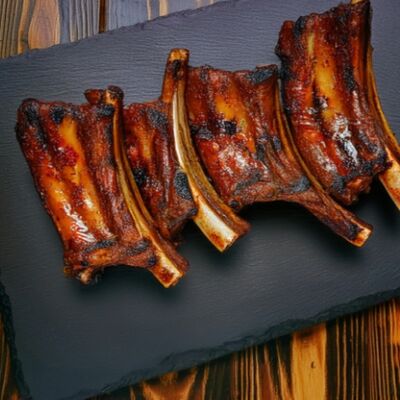 Свиные ребра в Дворец шашлыков по цене 600 ₽