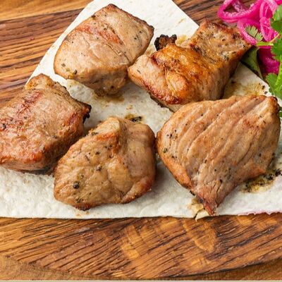 Свиная мякоть (фирменный маринад) в ПАПА МАНГАЛ по цене 690 ₽