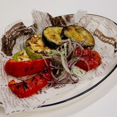Овощи на гриле в Lokanta Cafe по цене 400 ₽