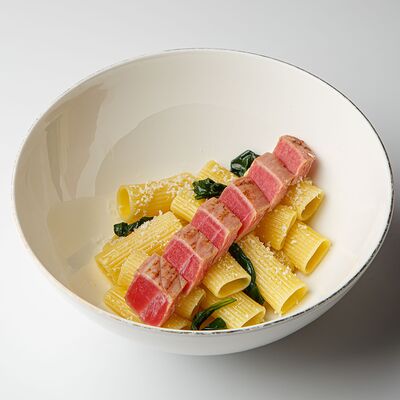 Ригатони с тунцомв Avo kitchen & bar по цене 990 ₽