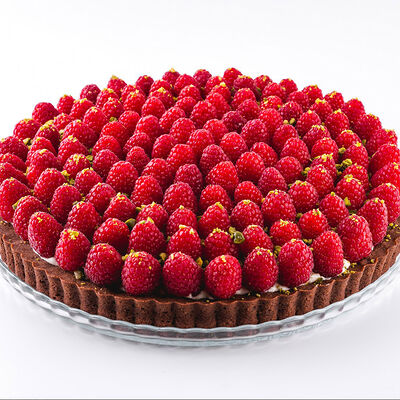 Малиновый шокотарт в Udcкафе Upside Down Cake по цене 4640