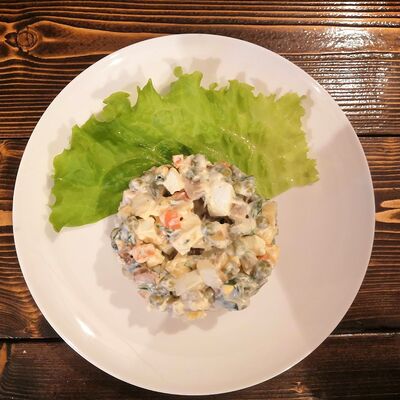 Салат Оливье в Очаг по цене 280 ₽