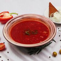 Борщ по-домашнему в Кафенда