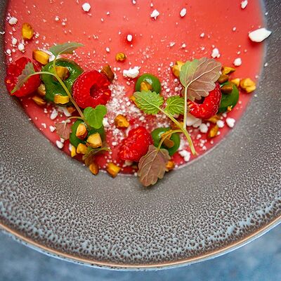 Кефирная панна котта в Wine Religion по цене 520 ₽