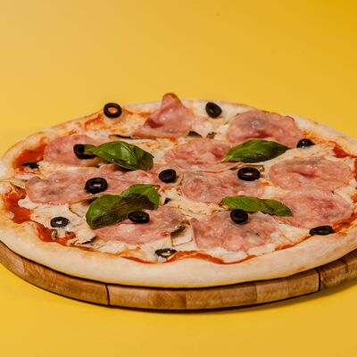 Пицца Ветчина-грибы в ГУГОЛ_BOOM по цене 590 ₽