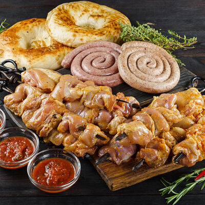 Сет Дачный ( полуфабрикаты ) в ИТЛЕ Стейк-кафе Halal по цене 2550