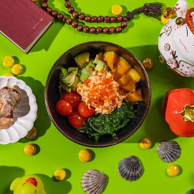 Поке с крабомв Сушки на макушке по цене 1800