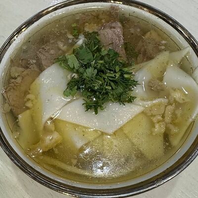 Мясо по-казахскив Чойхона Хаким Ака по цене 420 ₽