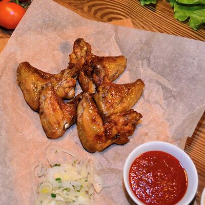Шашлык из куриных крылышек в Папа Mangals по цене 395 ₽
