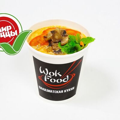 Суп Том ям постный в Wok food ( Мир пиццы) по цене 370 ₽