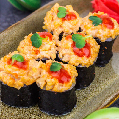 Ролл Тар-тар с гребешком в Луиджи & Тосё по цене 359 ₽