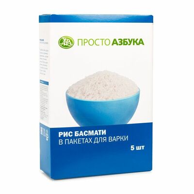 Рис басмати в пакетиках в Азбука Вкуса Экспресс Меню по цене 168 ₽