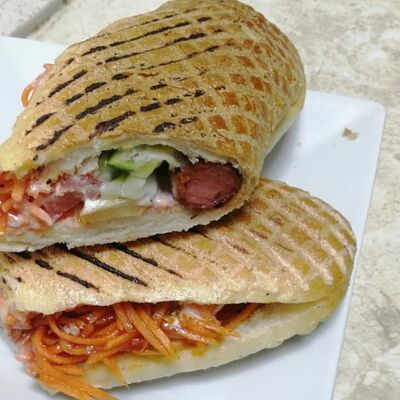 Хот-дог в булке в Шаурма от души по цене 270 ₽