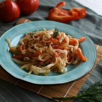 Удон по-сычуаньски с курицей в ТомЯмчик