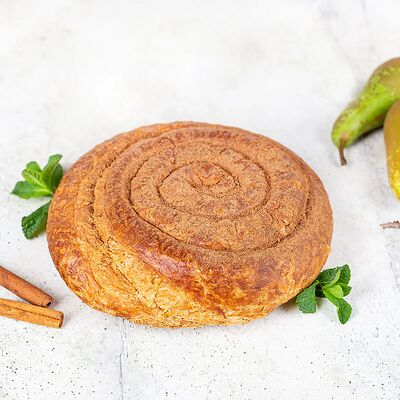 Слоеный пирог с грушей и корицей в У Палыча. С пылу, с жару! по цене 397 ₽