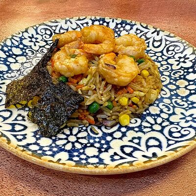 Тяхан с креветками в Чайхана Кунжут по цене 699 ₽