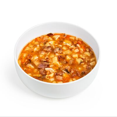 Суп гороховый с копченостями в Ромбаба по цене 295 ₽