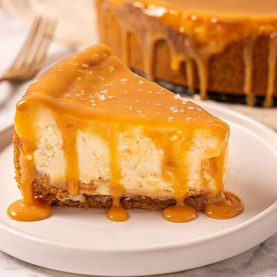 Нью-Йорк чизкейк с солёной карамелью в Шашлычный Мир по цене 389 ₽