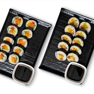 Корейский Дуэт кимпабов в Корейское бистро. Чосон по цене 1250 ₽