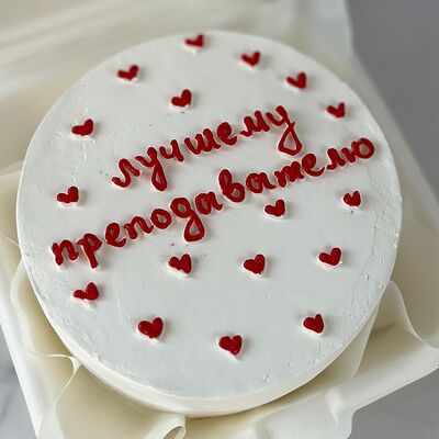 Бенто-торт для преподавателяв Sweet Caprice по цене 1890 ₽