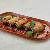 Рулеты из баклажанов с грецким орехом в Ели-Пили