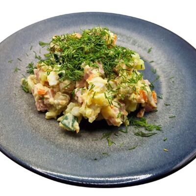 Оливье с ветчиной в Легкий чек по цене 120 ₽