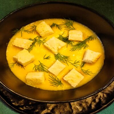 Сырный крем-суп в Кофейня Philter по цене 380 ₽