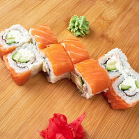 Ролл Филадельфия с креветками в Cуши 5+